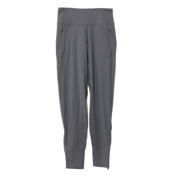 LULULEMON 2016 Women's Fresh Tracks Pant 4 Jogger Dark Carbon Gray EUC B55 - Picture 2 of 6